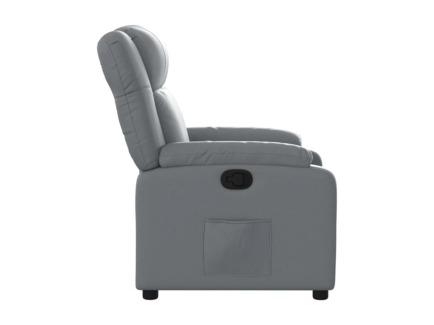Fauteuil inclinable Gris Similicuir