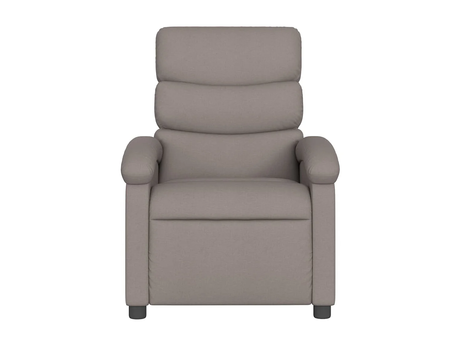 Fauteuil inclinable électrique Taupe Tissu