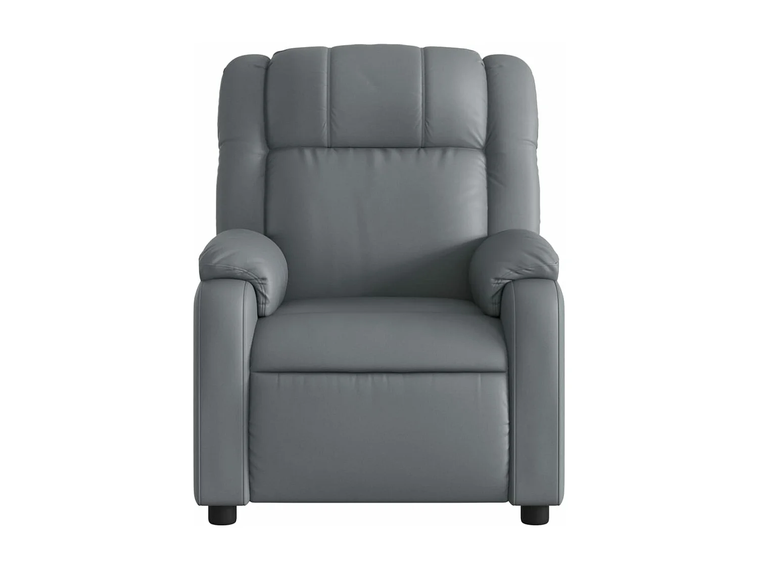 Fauteuil inclinable électrique Gris Similicuir