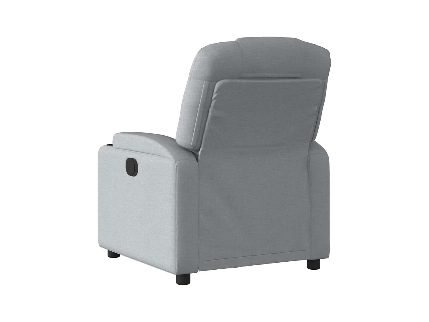 Fauteuil inclinable Gris clair Tissu
