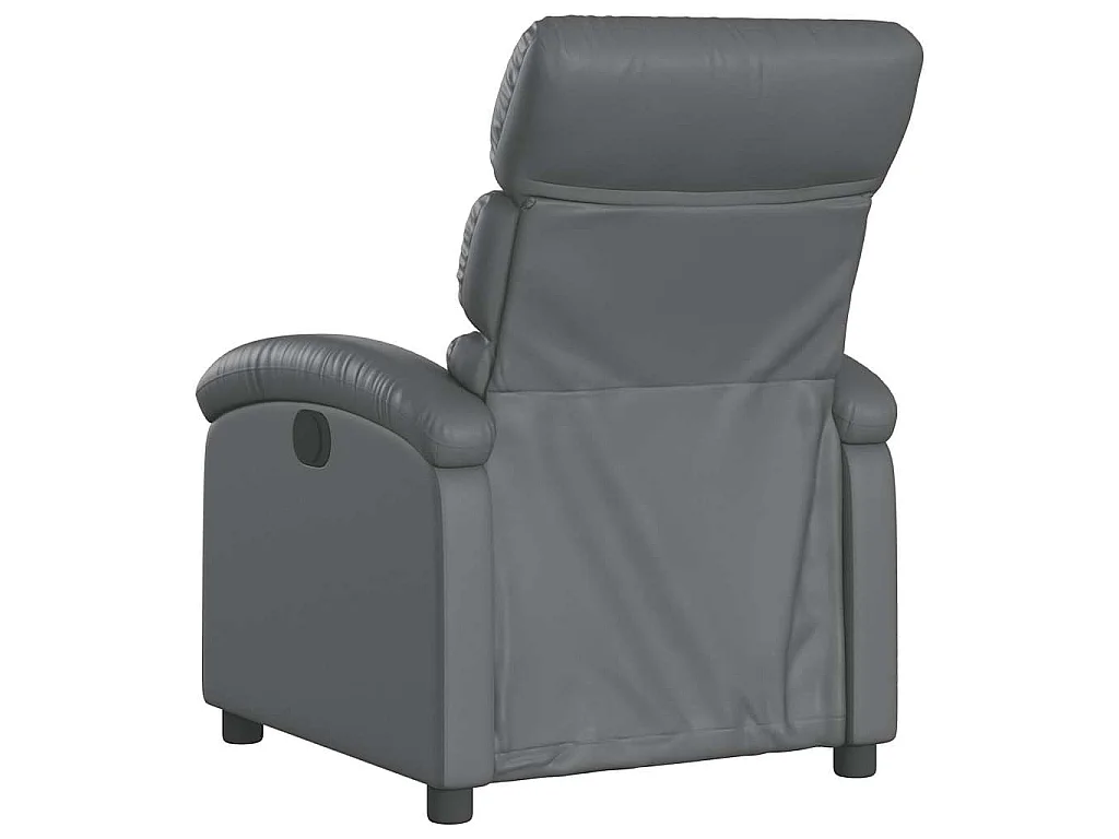 Fauteuil inclinable Gris Similicuir