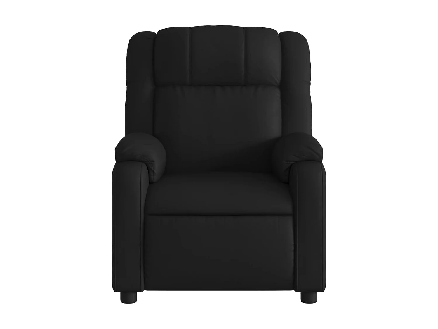 Massagesessel Elektrisch Schwarz Kunstleder