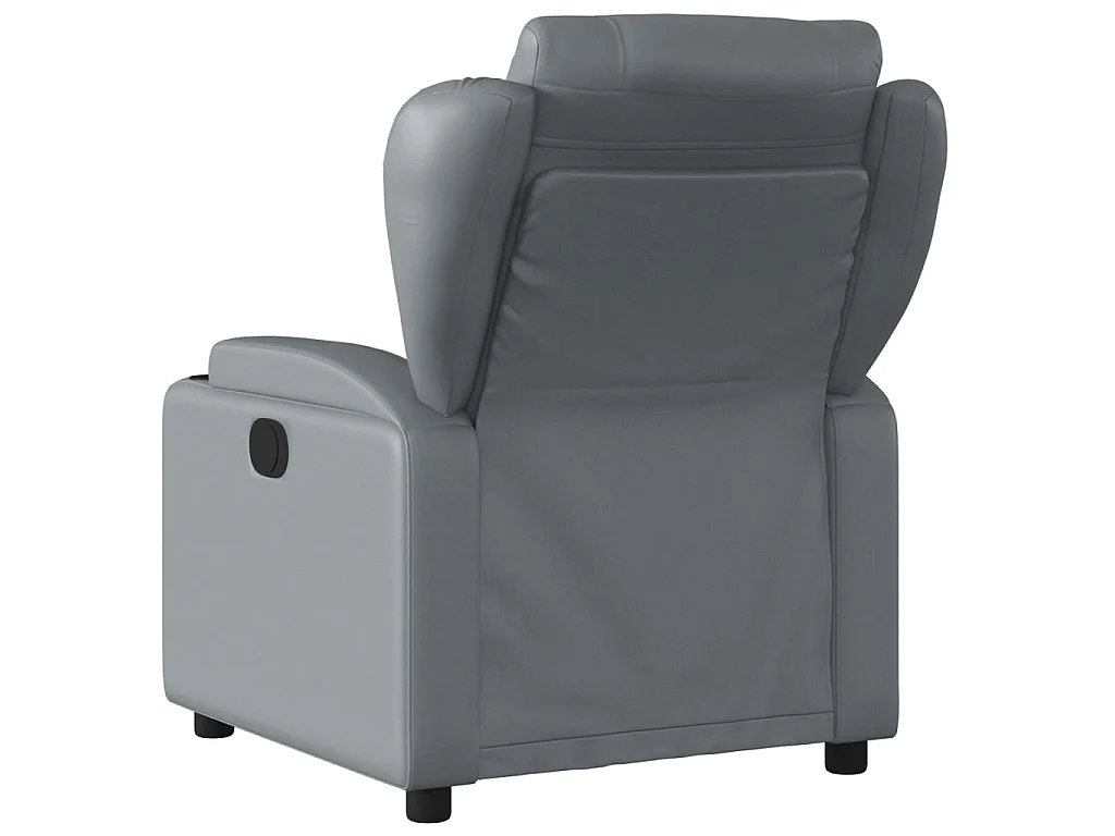 Fauteuil inclinable Gris Similicuir