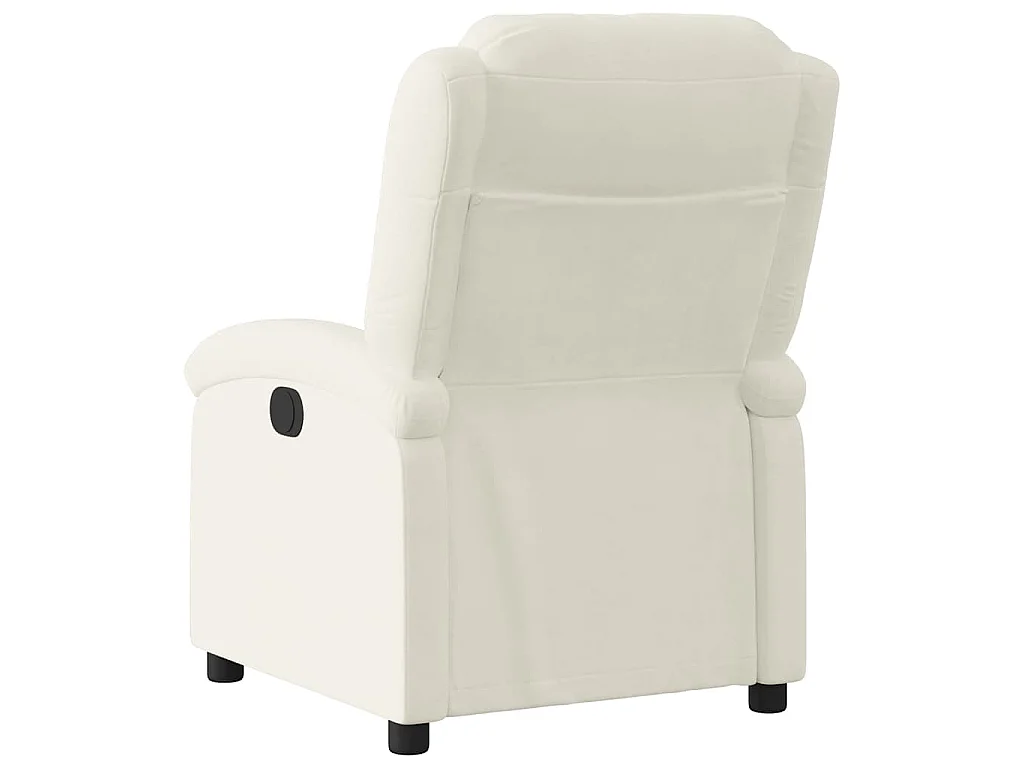 Relaxsessel Elektrisch Creme Samt