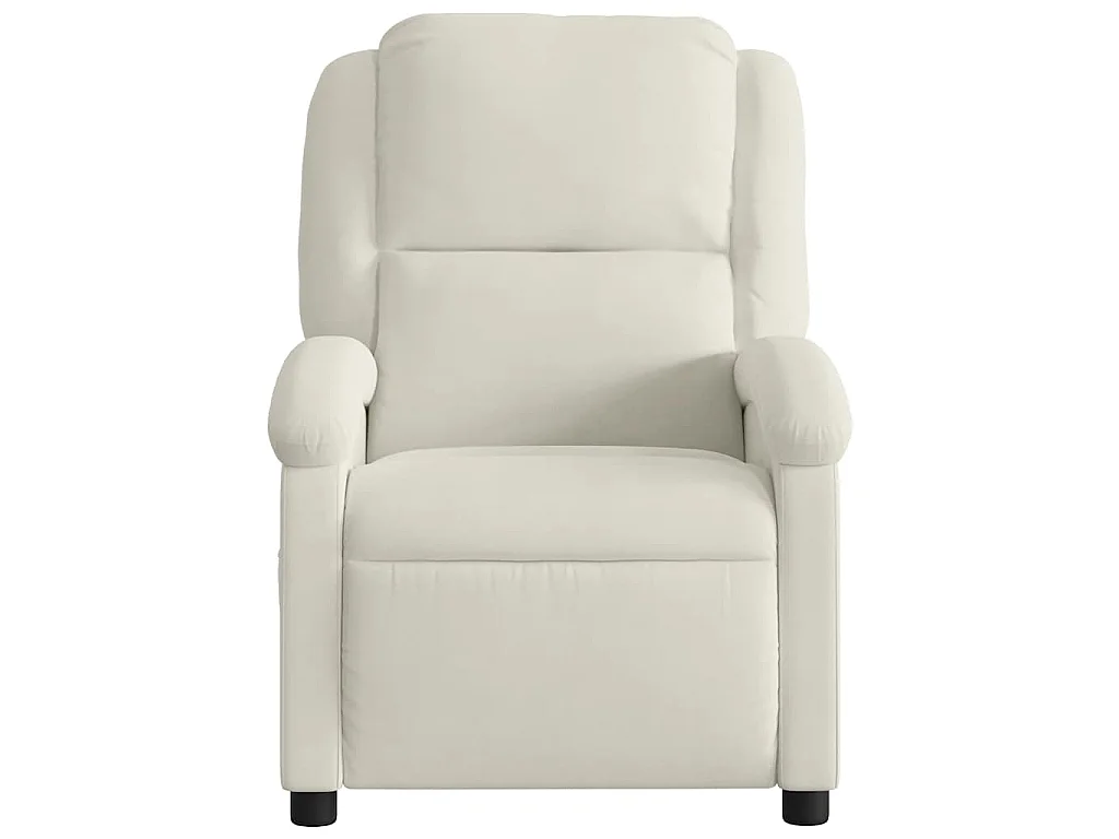 Relaxsessel Elektrisch Creme Samt