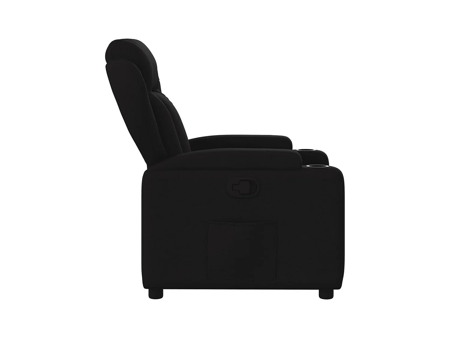 Relaxsessel Schwarz Stoff