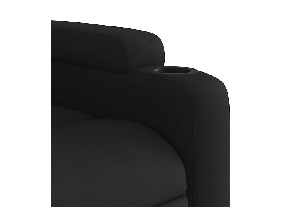 Relaxsessel Schwarz Stoff