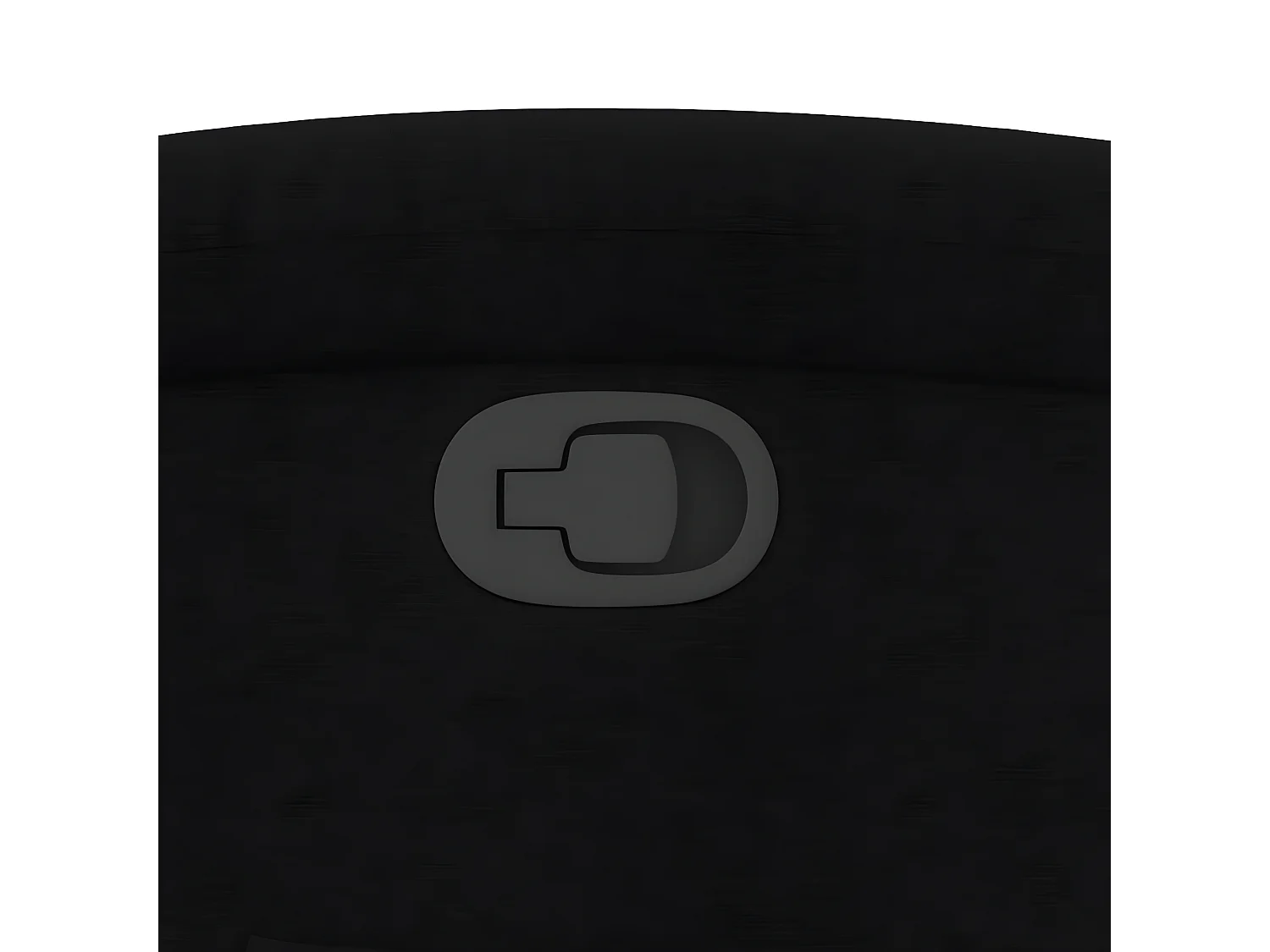 Poltrona reclinável tecido preto