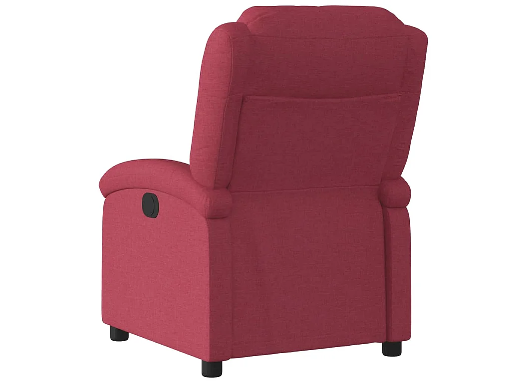 Fauteuil inclinable Rouge bordeaux Tissu