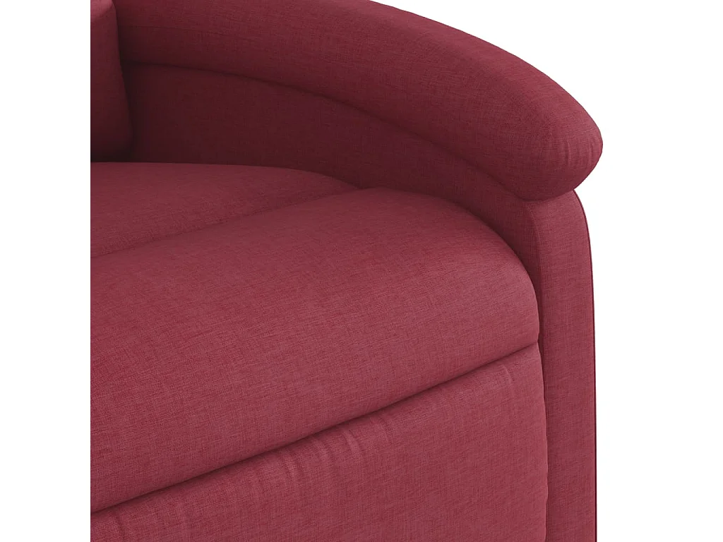 Fauteuil inclinable Rouge bordeaux Tissu