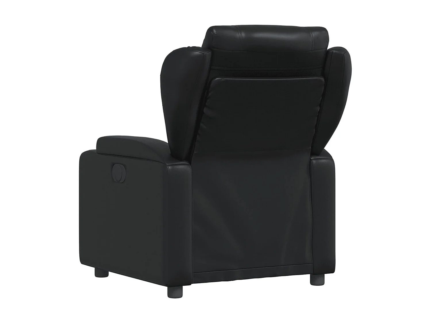 Relaxsessel Schwarz Kunstleder