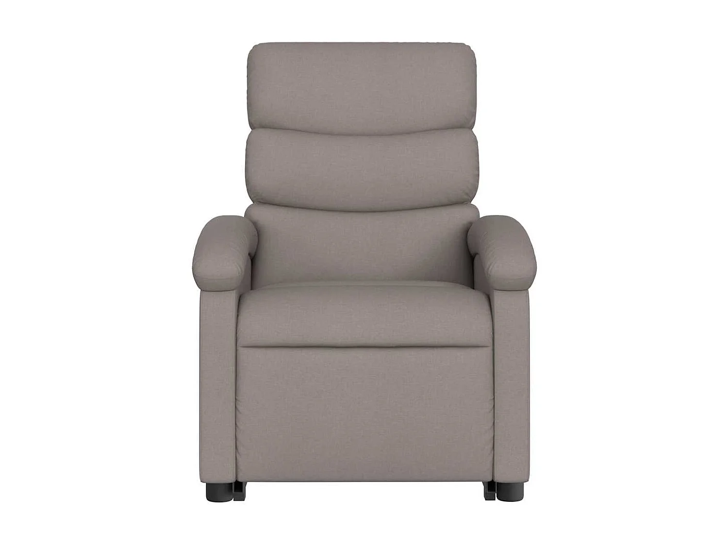 Fauteuil inclinable électrique taupe tissu