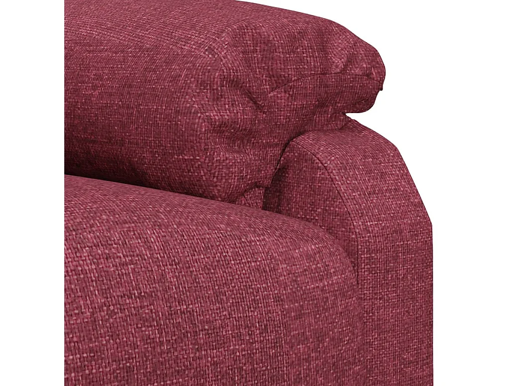 Fauteuil inclinable Rouge bordeaux Tissu