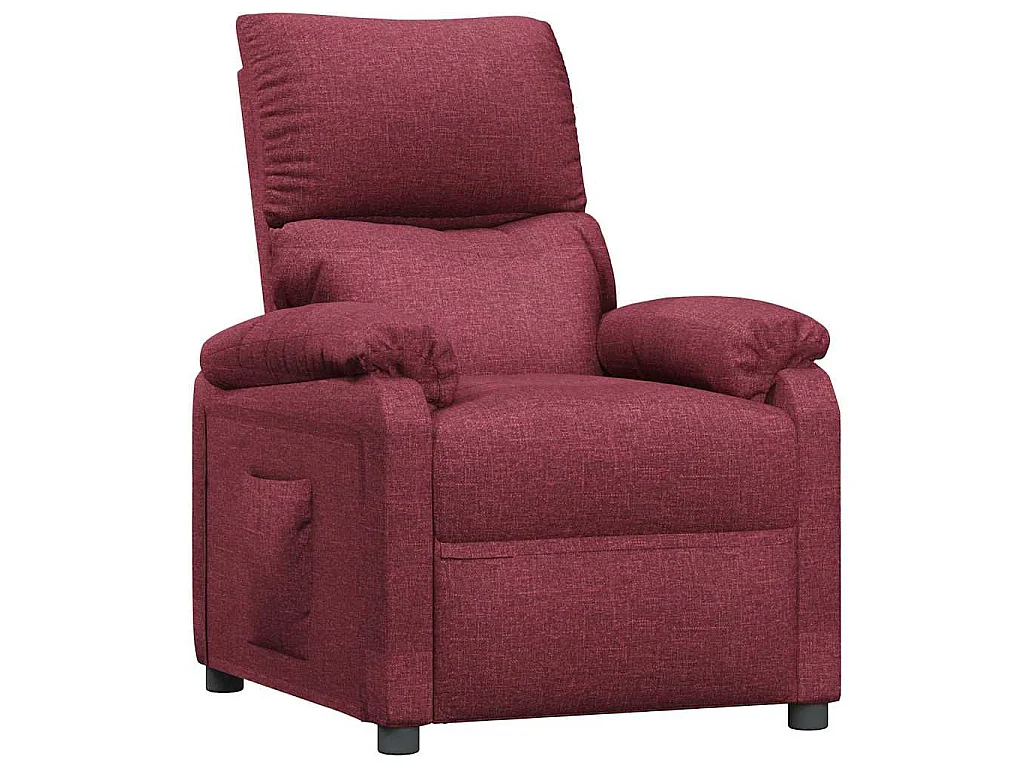Fauteuil inclinable Rouge bordeaux Tissu