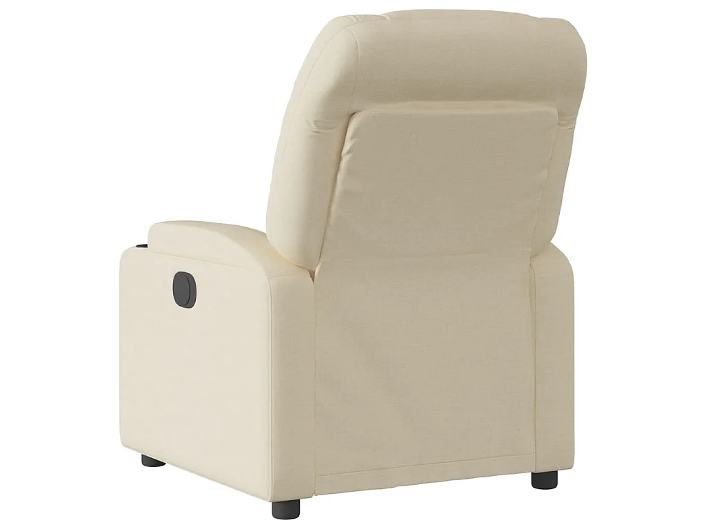Fauteuil inclinable Crème Tissu