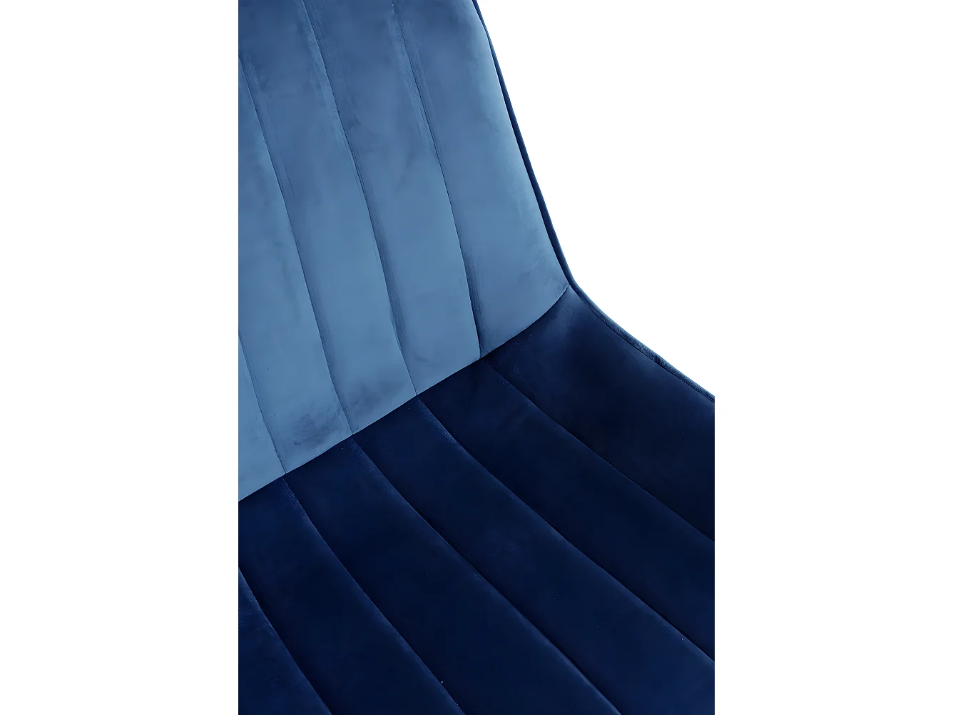 Sillas Comedor - Silla Lene Terciopelo - Azul