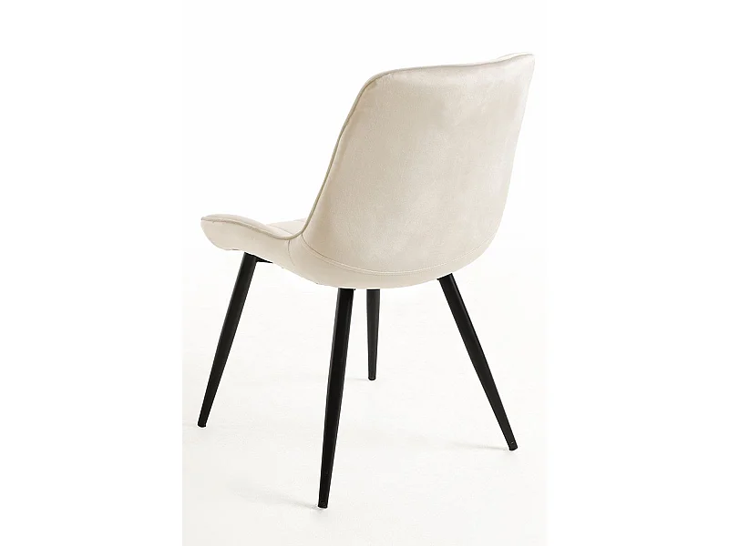 Sillas Comedor - Silla Lene Terciopelo - Beige