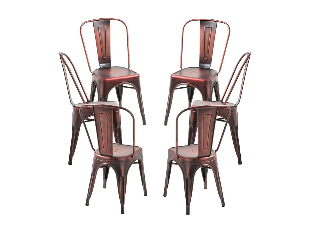 Packs Sillas Comedor - Pack 6 Sillas Torix Vintage - Cobre vintage