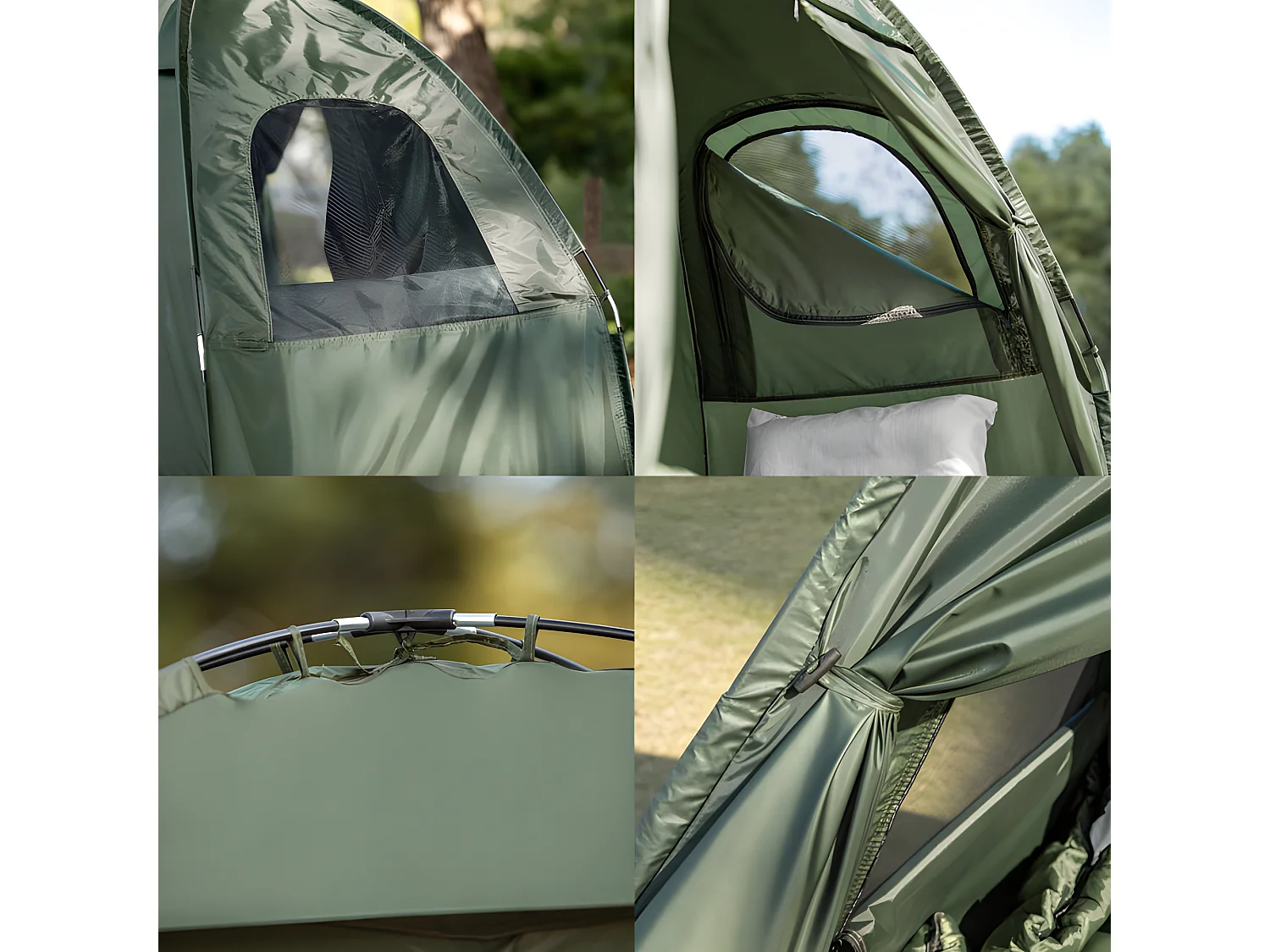 Tienda de campaña para 1 Persona OGS32-GR SoBuy