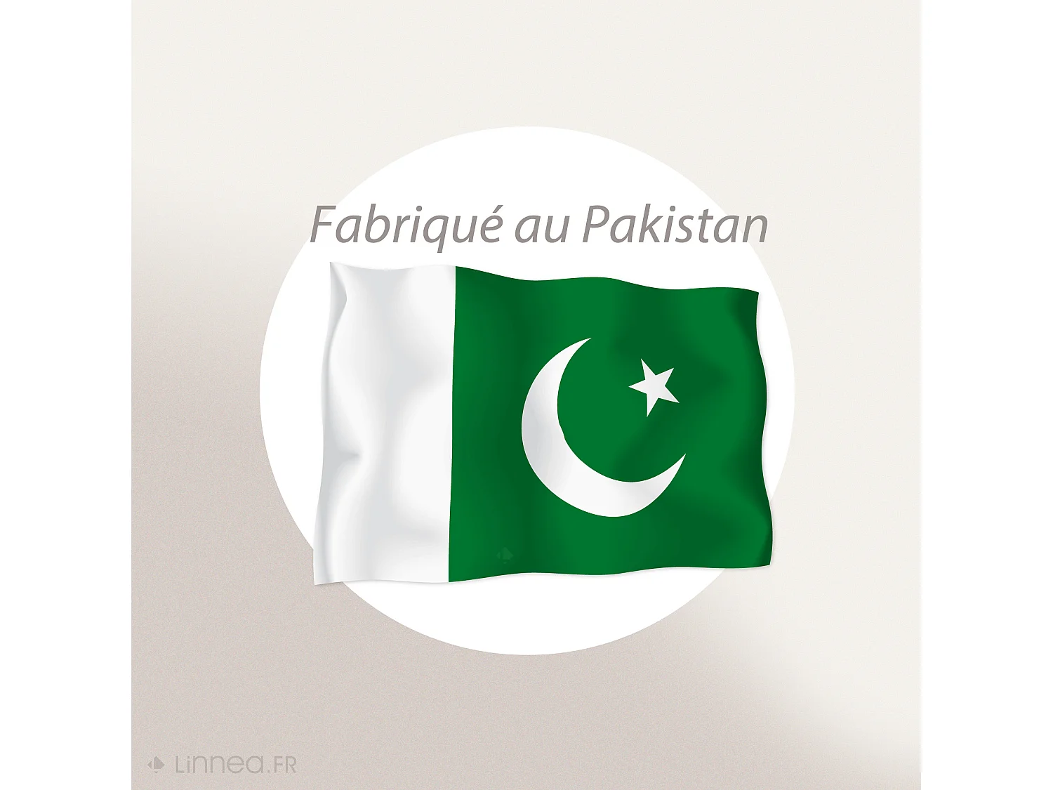 Housse de couette uni 260x240 cm percale de coton MANOIR vert Canard