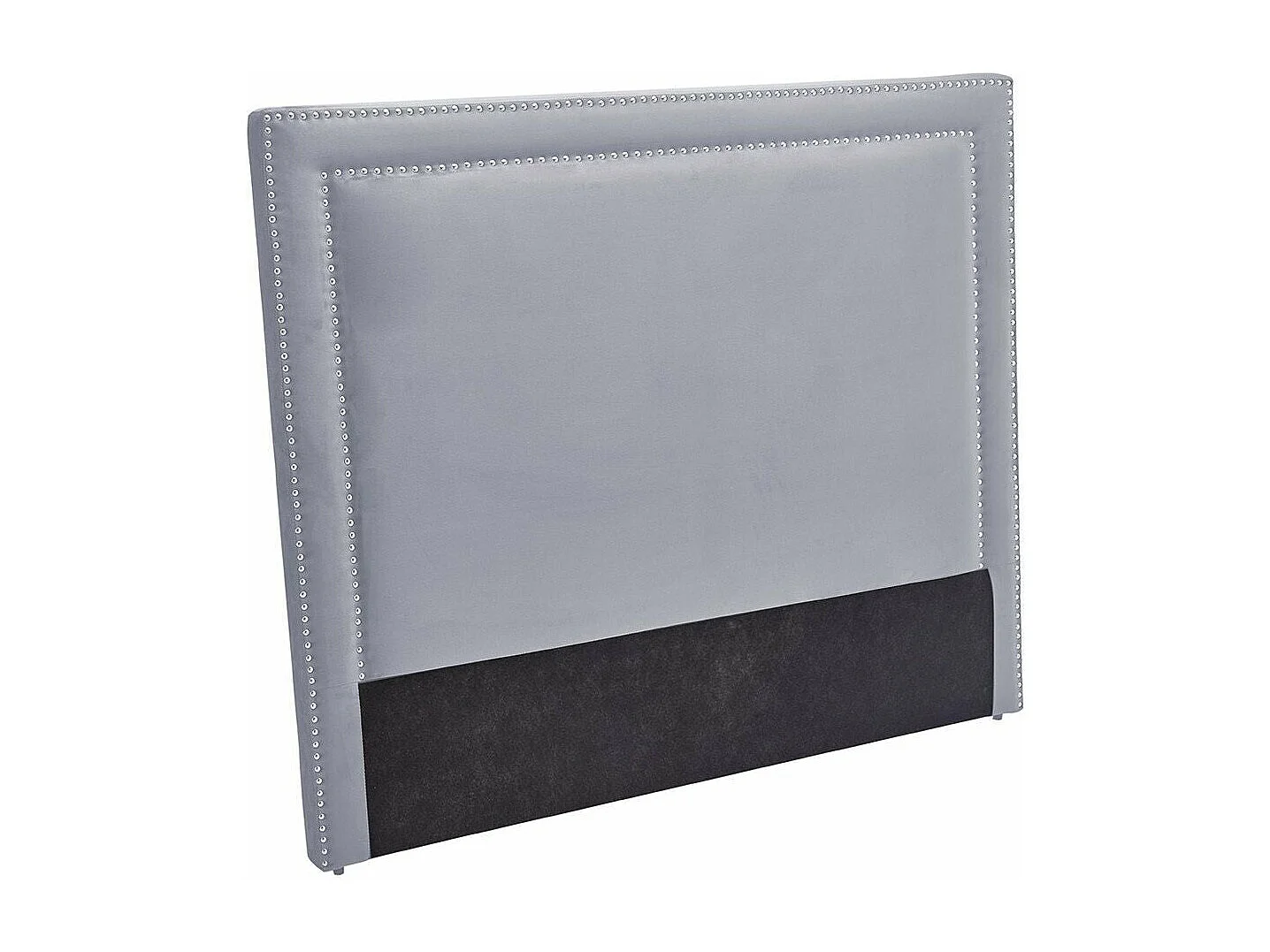 Cabeceira de Cama em Veludo Costa 150cm, Cinza