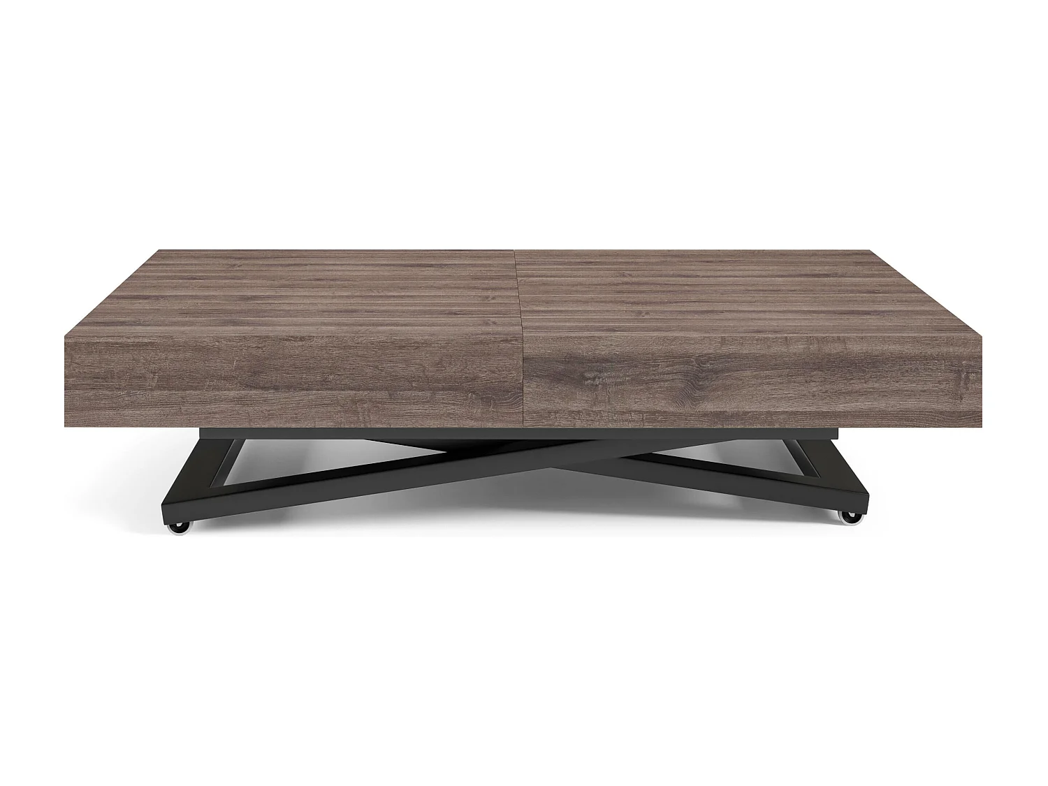 Salontafel SANNA U CT80 80x200x80 Bruin