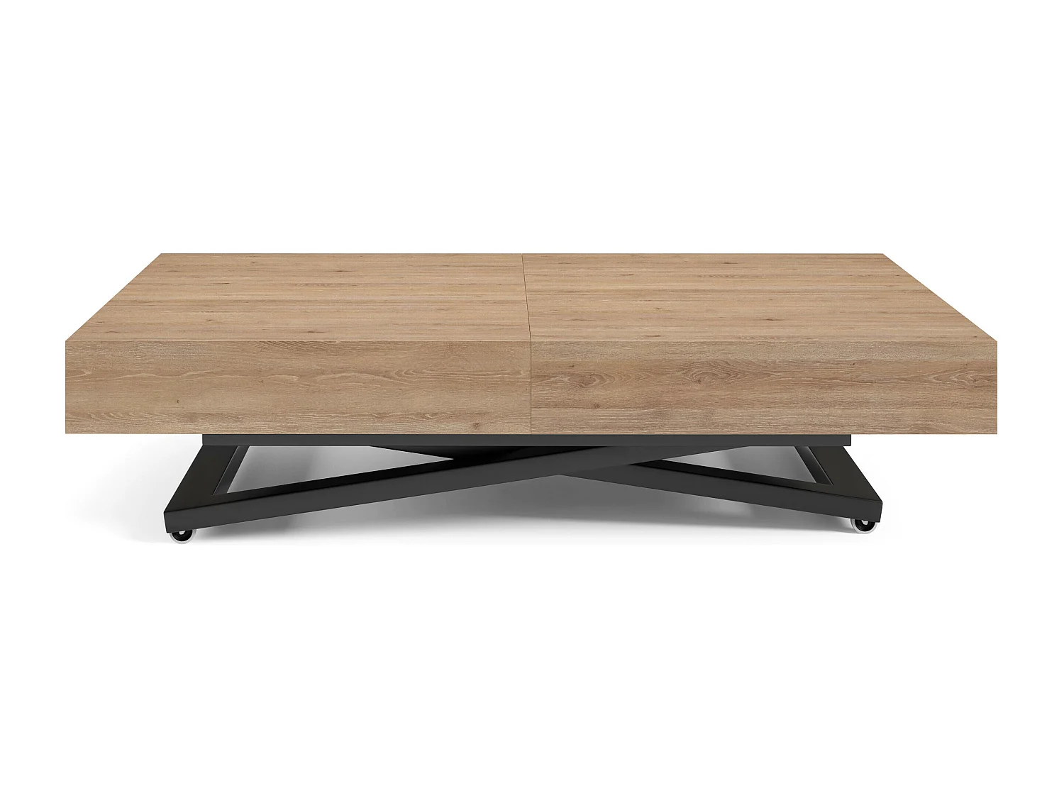 Salontafel SANNA U CT80 80x200x80 Bruin