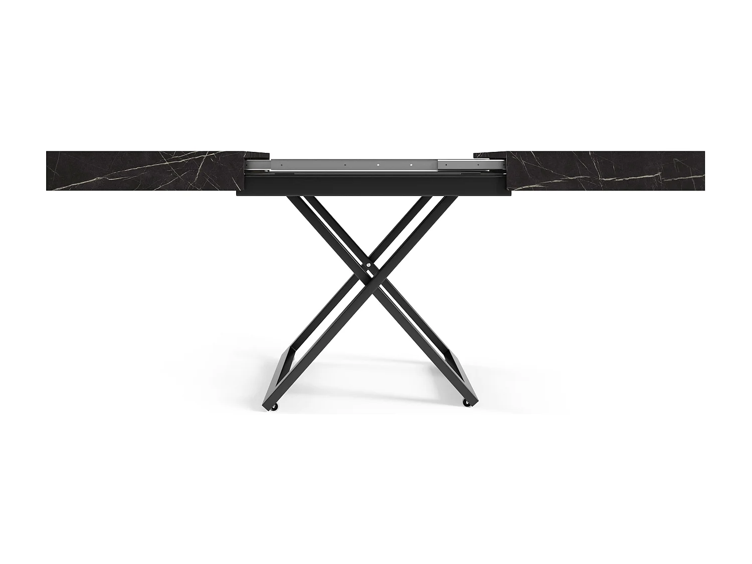 Salontafel SANNA U CT80 80x200x80 Zwart