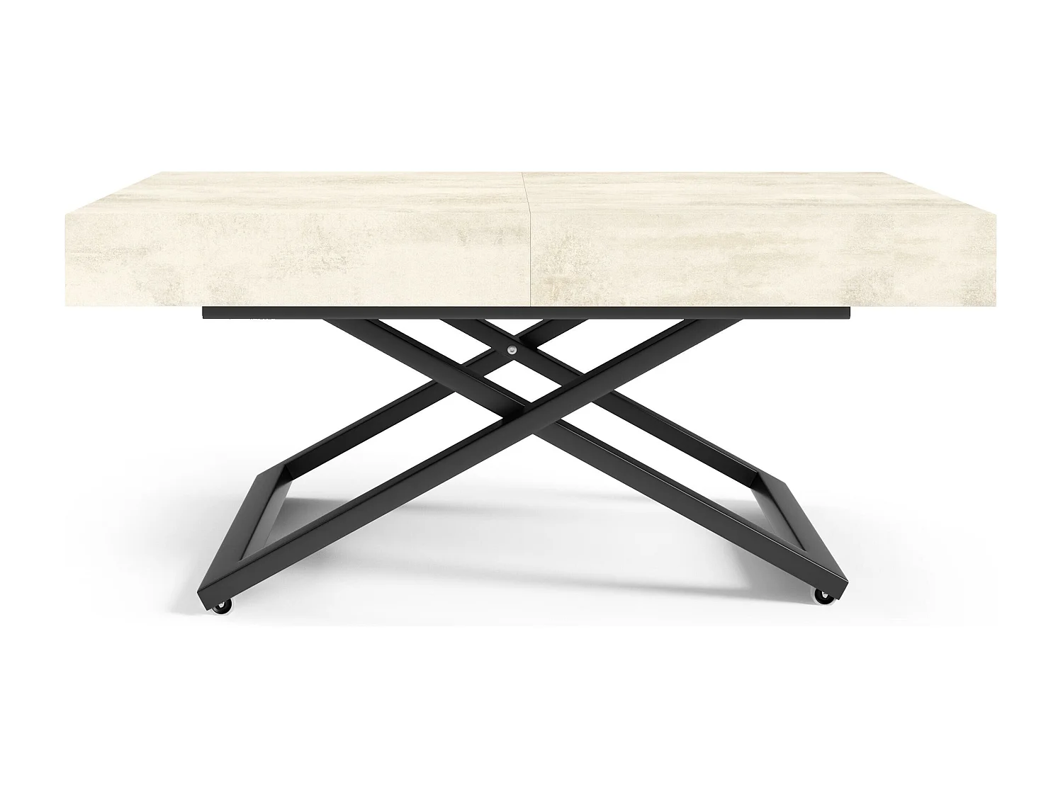 Table Basse SANNA U CT80 80x200x80 Blanc