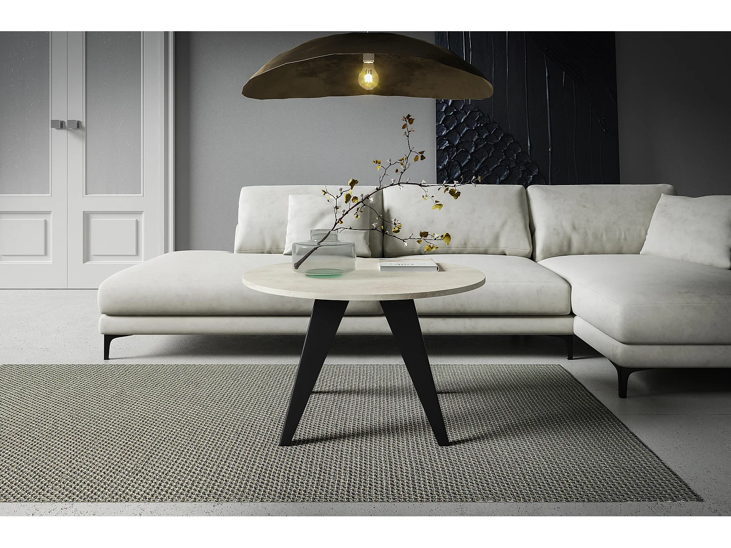 Tavolino FARE CT75 75x75x50 Bianco