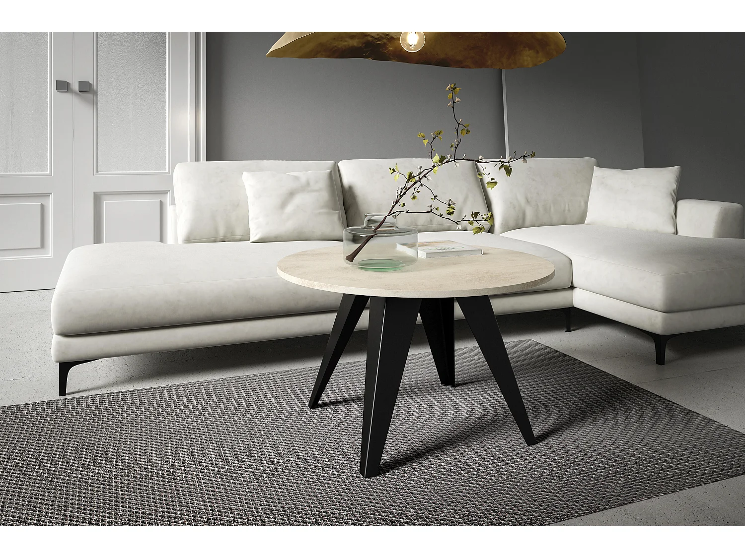 Tavolino FARE CT75 75x75x50 Bianco