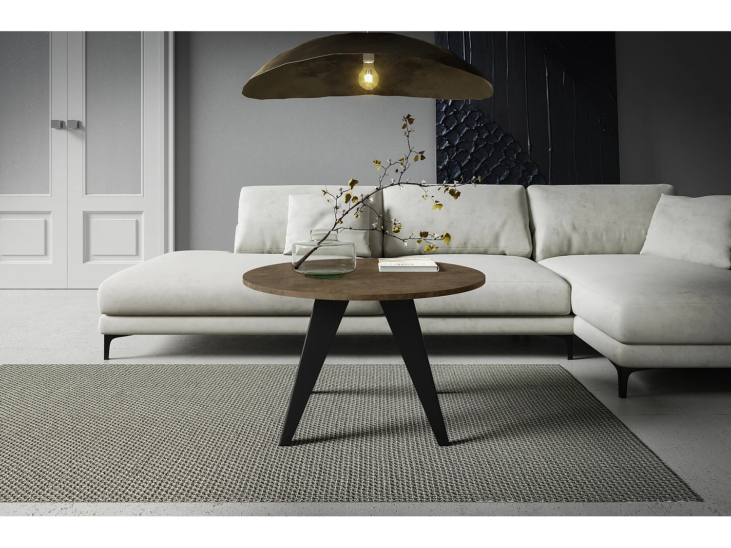 Tavolino FARE CT75 75x75x50 Grigio