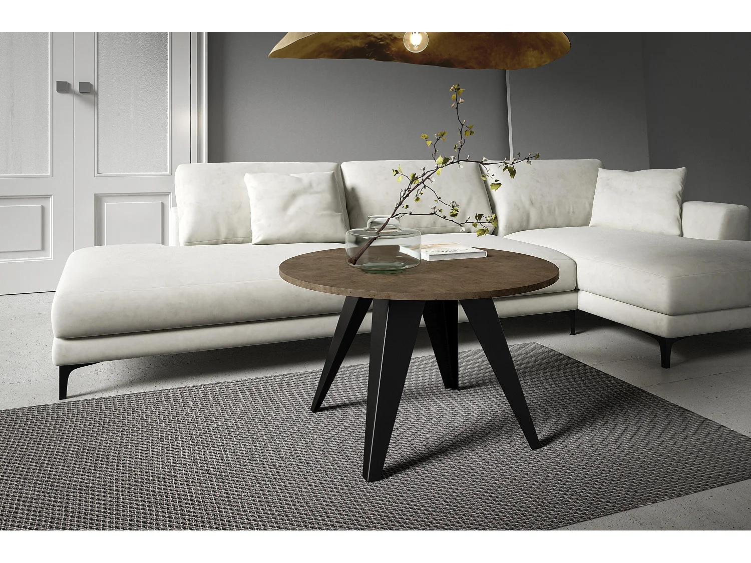 Tavolino FARE CT75 75x75x50 Grigio