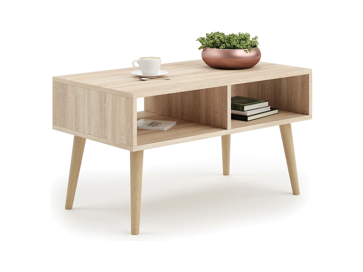 Table Basse SANDI CT90 90x50x55 Beige
