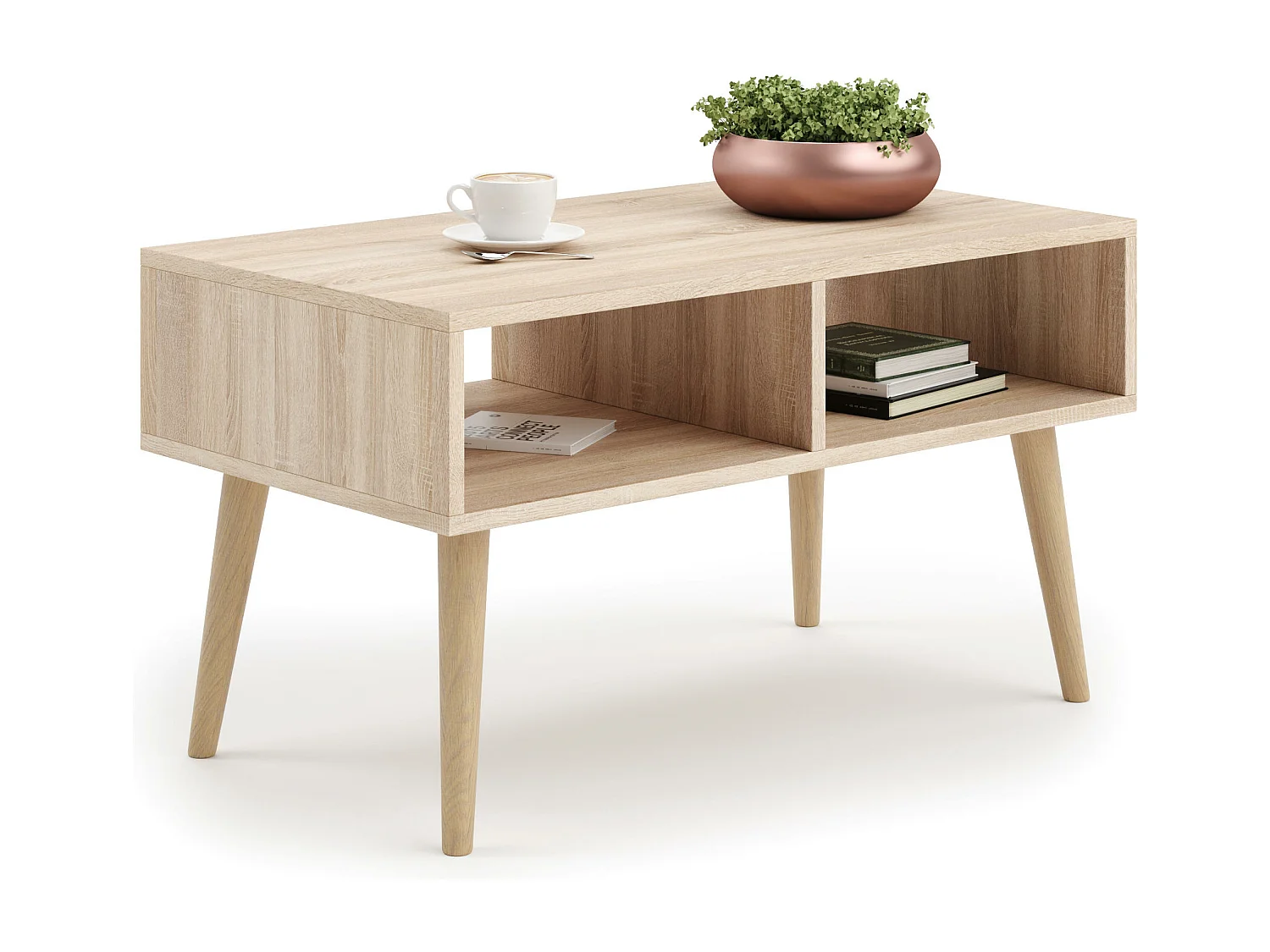 Table Basse SANDI CT90 90x50x55 Beige