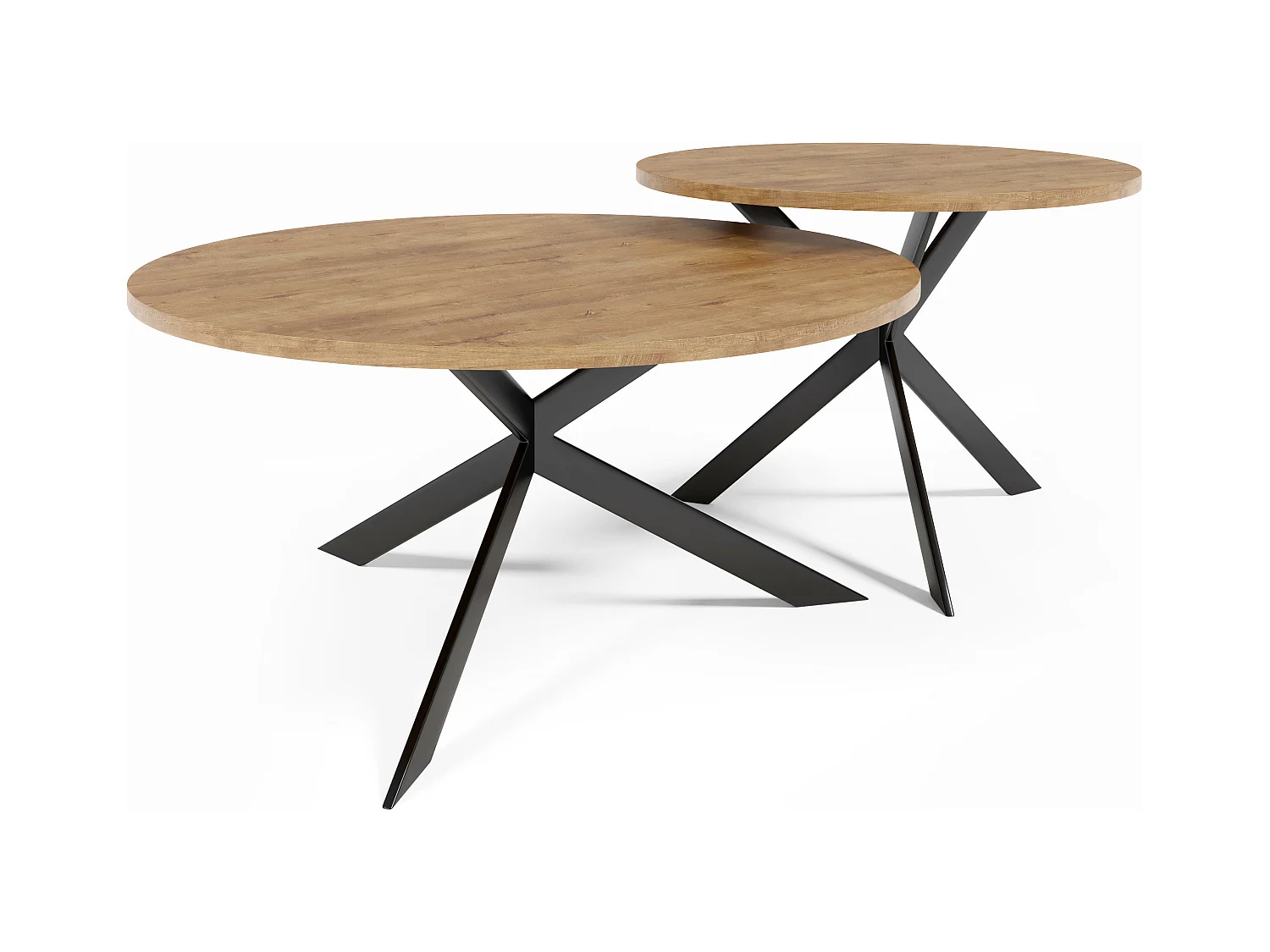Salontafel LIBRE CT75 75x75x36 Natuurlijk