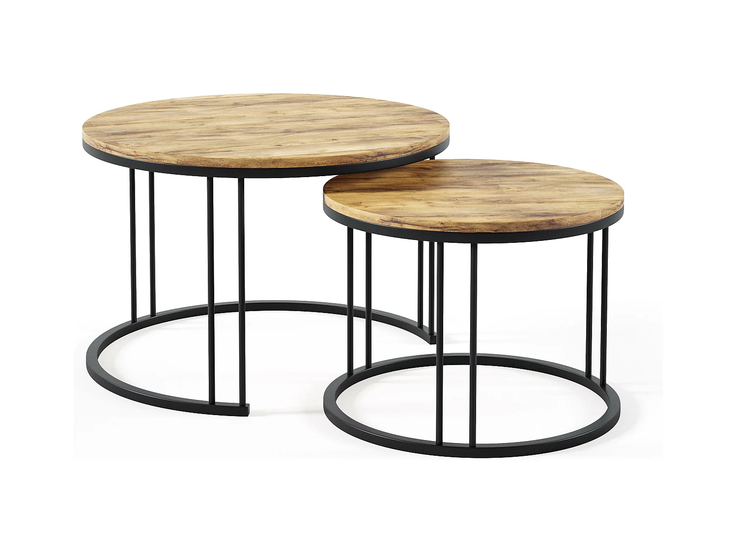 Mesa De Centro RAGNAR CT75 75x75x47 Naranja