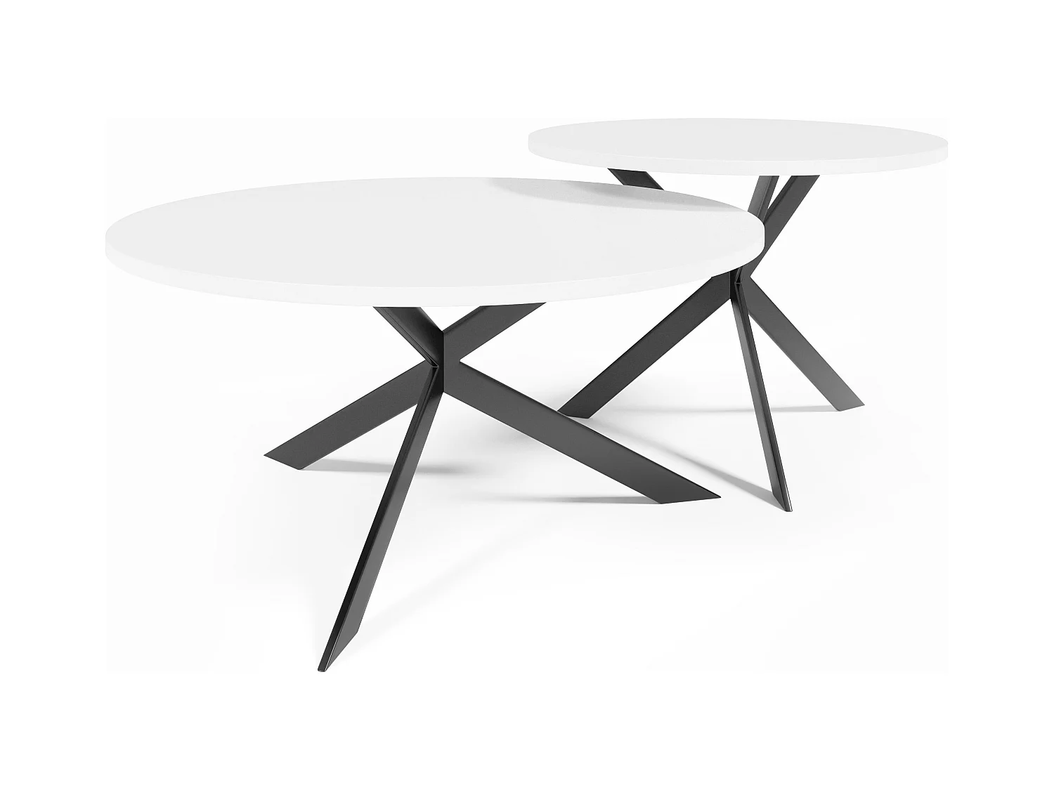 Table Basse LIBRE CT75 75x75x36 Blanc
