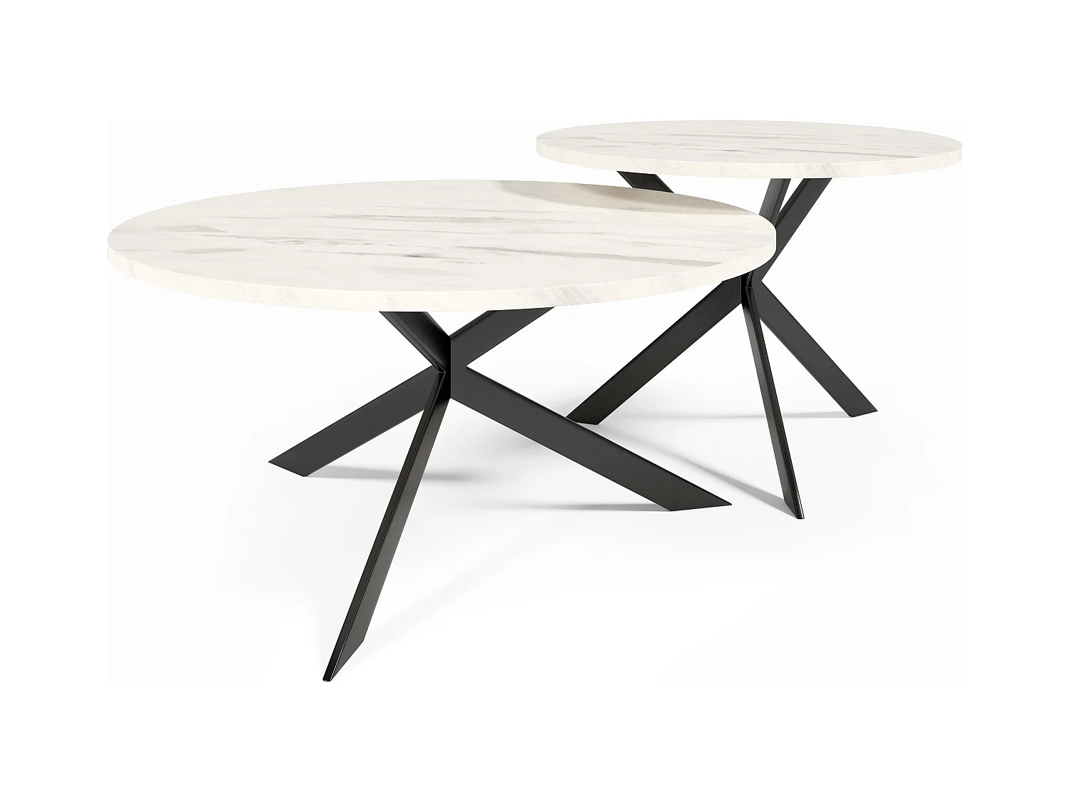Salontafel LIBRE CT75 75x75x36 Wit