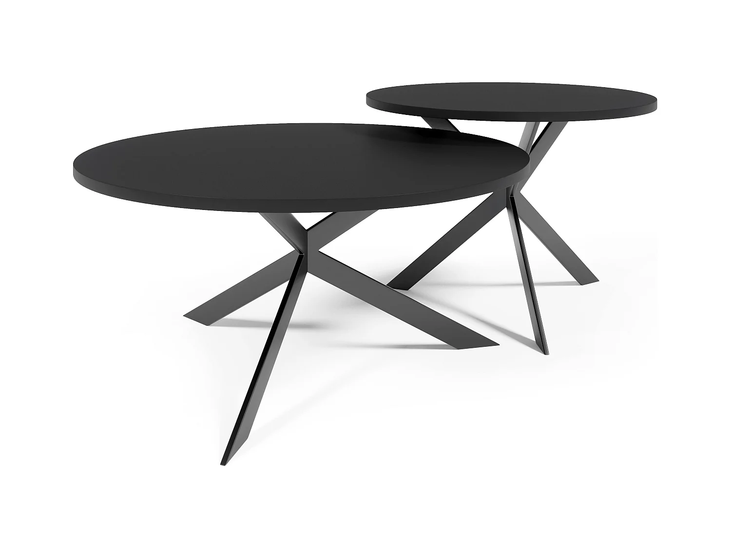 Salontafel LIBRE CT75 75x75x36 Zwart