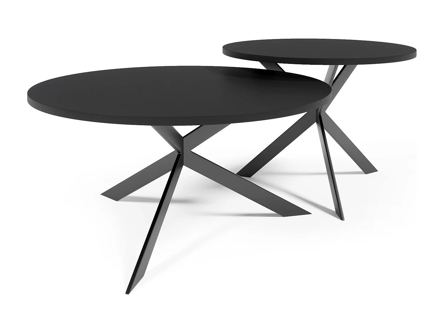 Couchtisch LIBRE CT75 75x75x36 Schwarz