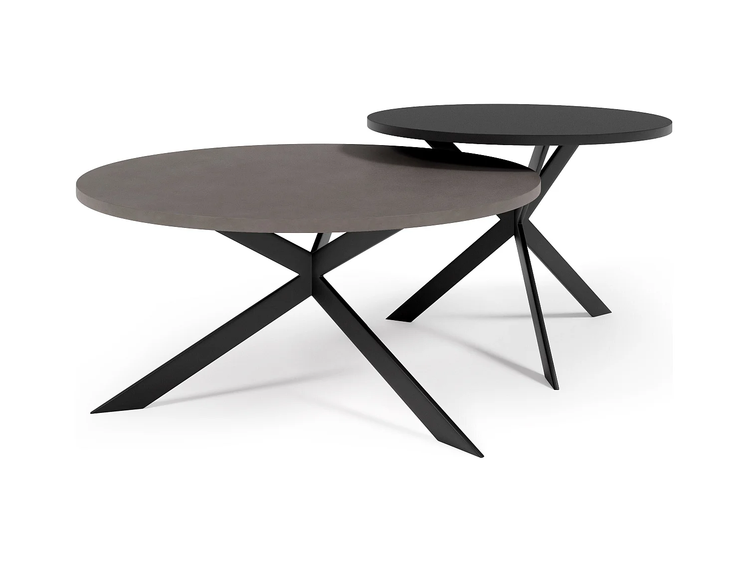 Salontafel LIBRE CT75 75x75x36 Donkergrijs