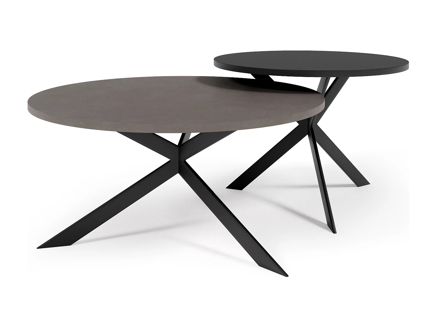 Table Basse LIBRE CT75 75x75x36 Grisfoncé