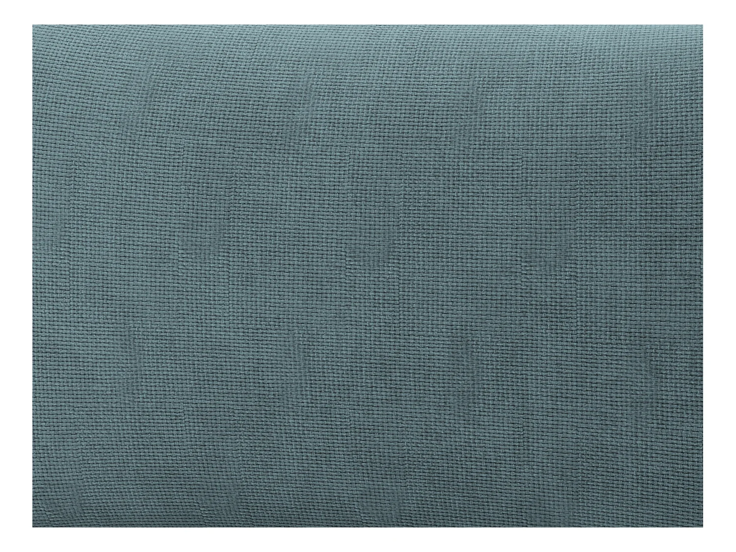 Canapé 3 places convertible en tissu texturé bleu VOPOZA