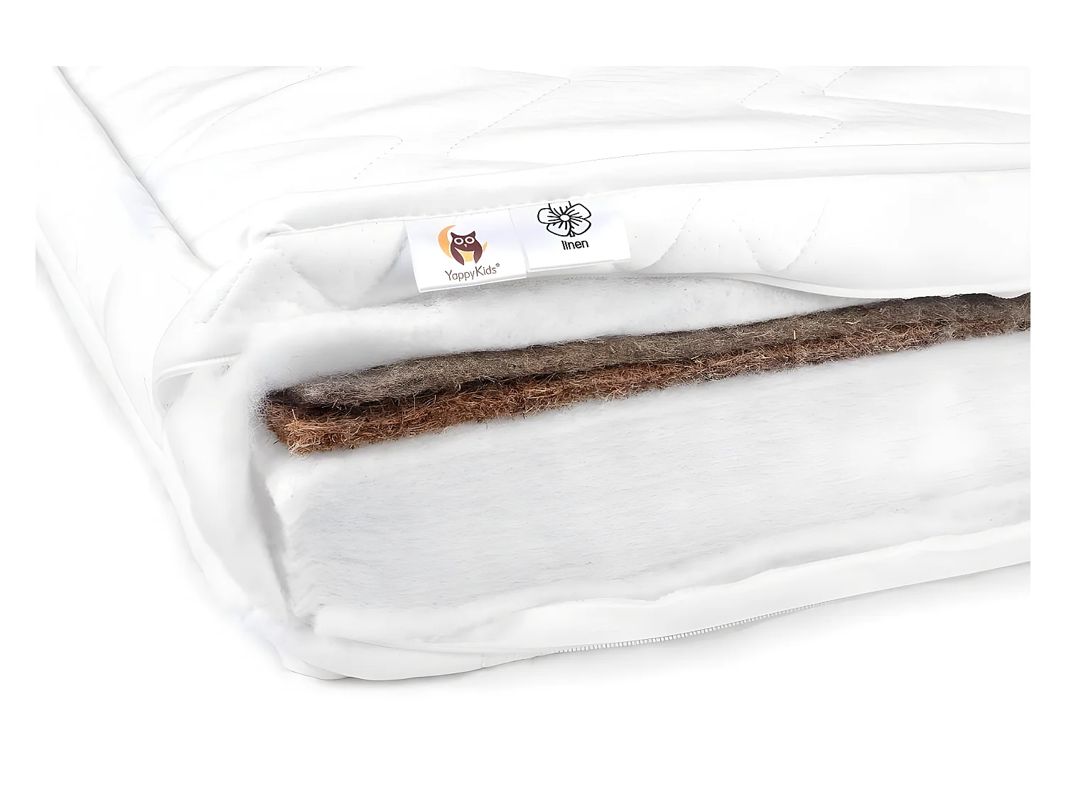 Matelas HOLLO MSS M 60x120x9 Blanc