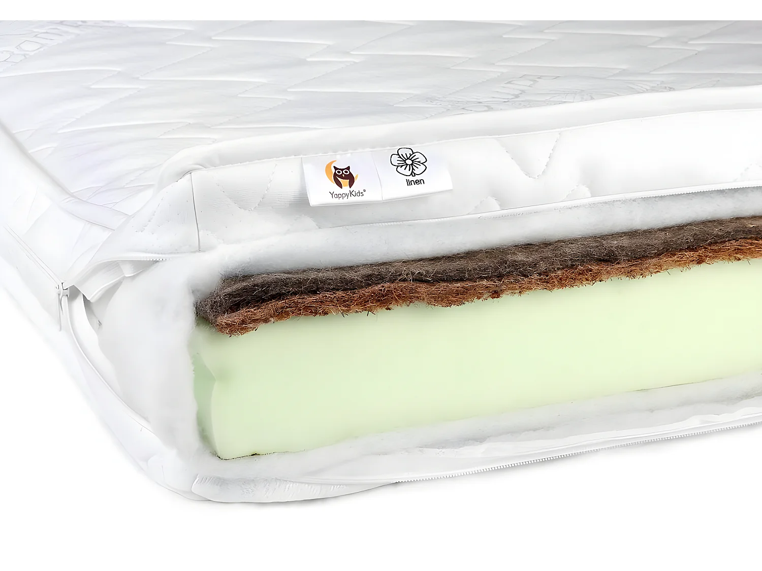 Matelas BIOFOAM MSS005 M 90x200x9 Blanc