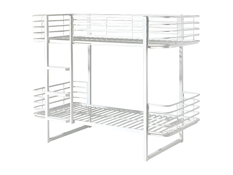 Letto a castello OSCAR BB005 90x200 cm Bianco