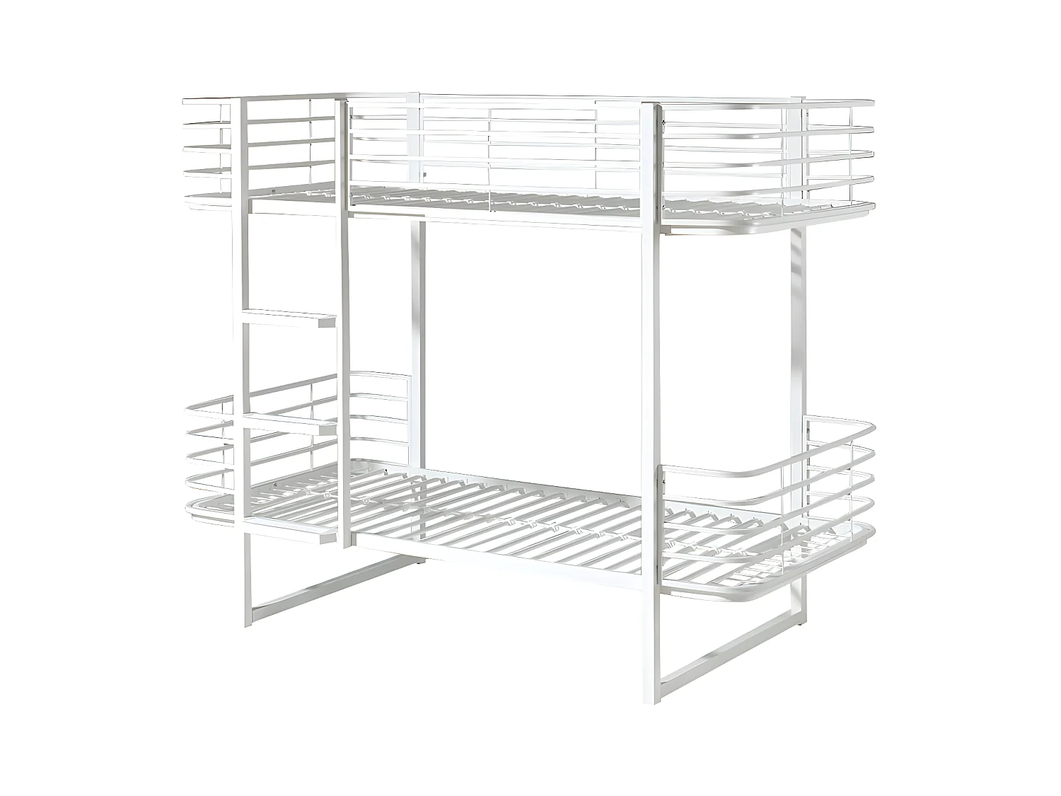 Lits superposés OSCAR BB005 90x200 cm Blanc