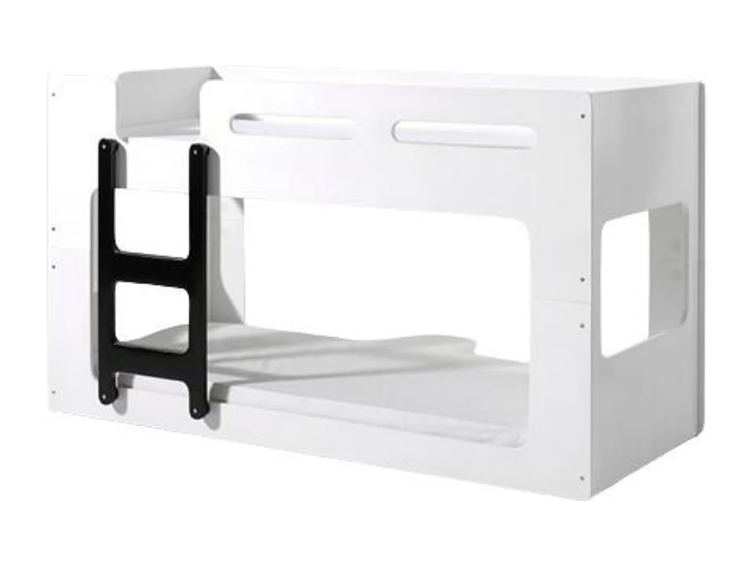 Lits superposés LUCA BB005 90x200 cm Blanc