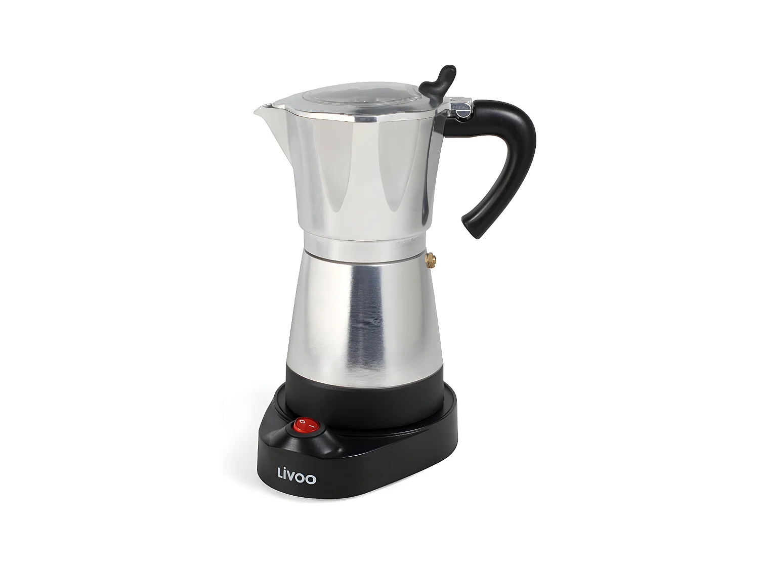 Cafetière italienne électrique acier 6 tasses